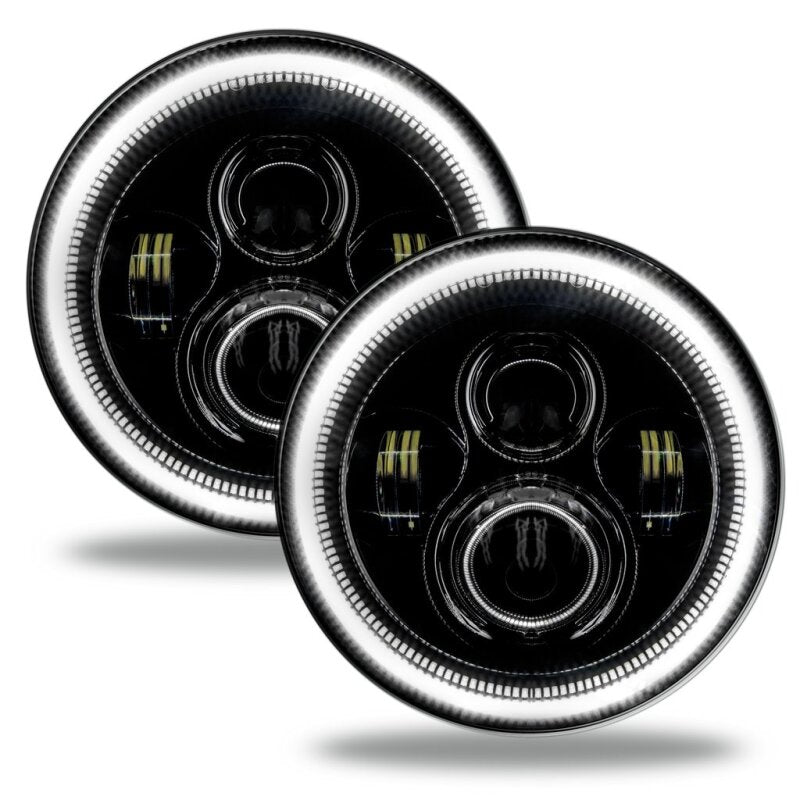 ORACLE Lighting High Powered LED Headlights (PAIR): Jeep Wrangler (18-24) / Gladiator (20-24)