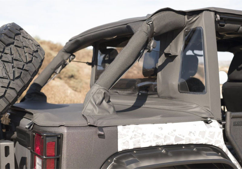 Rampage Trailview Tonneau Top | Jeep Wrangler JK (07-18) (990135)