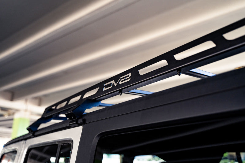 DV8 Offroad Short Roof Rack: Jeep Wrangler (07-18)