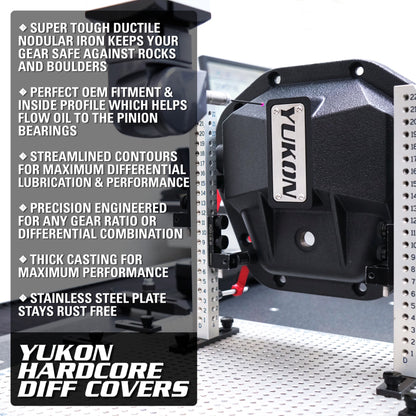 Yukon Gear Hardcore Diff Cover | Ram 2500/3500 (11.5in & 11.8in) (YHCC-AAM11.5)