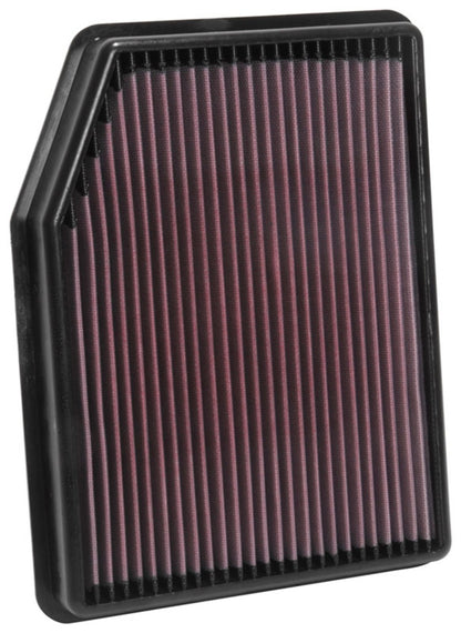 K&N 33-5083 High Flow Performance Air Filter for 2019-2023 Silverado Sierra 1500