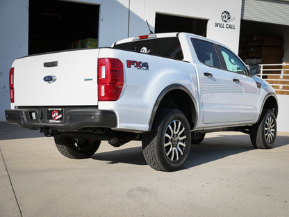 aFe 3in Axle-Back Exhaust Side Exit w/ Black Tips | Ford Ranger (19) (49-33110-B)
