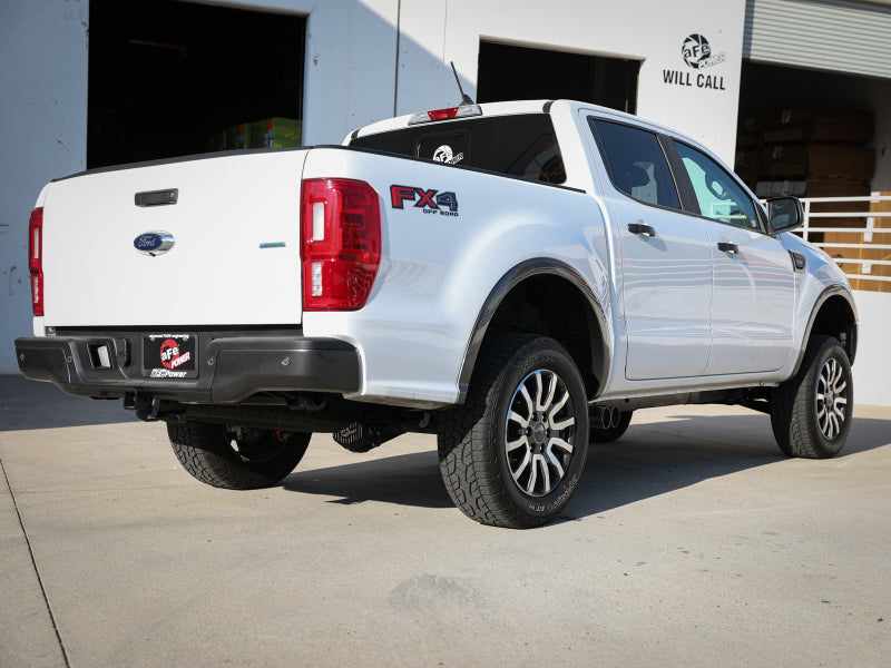 aFe 3in Cat-Back Exhaust Side Exit w/ Black Tips | Ford Ranger (19) (49-33111-B)