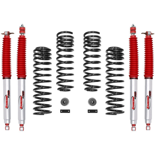 Rancho Front and Rear Suspension System: Jeep Wrangler (2007-2017) / Wrangler JK 2018 (RS66119BR9)