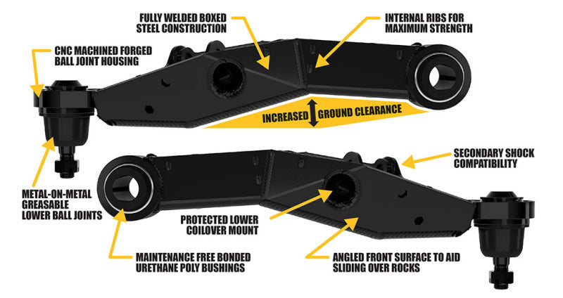 ICON Lower Control Arm Kit | Toyota Tacoma (05-23) (54300)