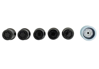 Ford Racing M12X1.5 Black Security Lug Nut Set | Ford Bronco (21-26) (M-1A043-B5)