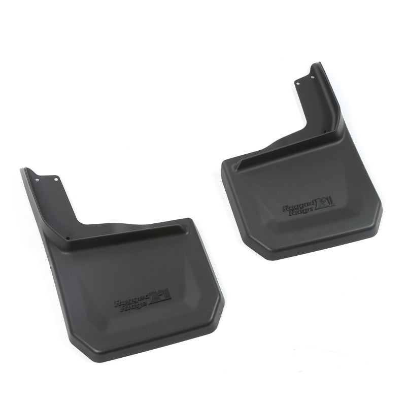 Rugged Ridge Injection Molded TPE Splash Guard Kit (REAR): Jeep Wrangler (07-18)