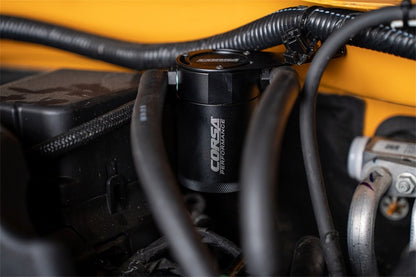 CORSA Aluminum Oil Catch Can w/ Bracket | Ford Bronco 2.3L Turbo (CC0018)