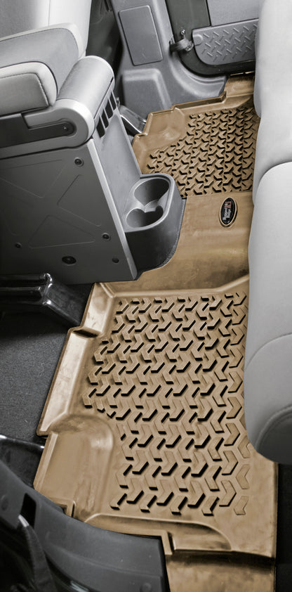 Rugged Ridge Rear Floor Liner | Jeep Wrangler JK (07-18) / JL (18-25) (12950.01)