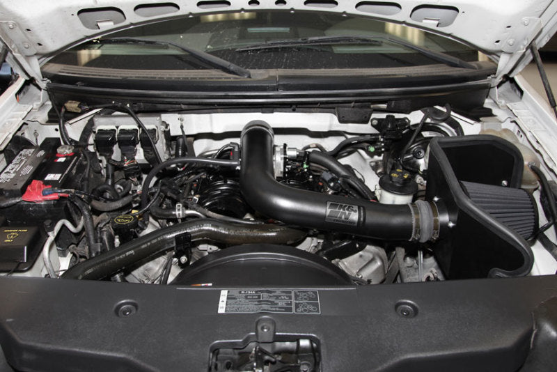 K&N 04-08 Ford F150 V8-5.4L/ Lobo 5.4L V8 Blackhawk Performance Intake Kit | Ford F150 (04-08) / Lobo (04-07) (71-2556)