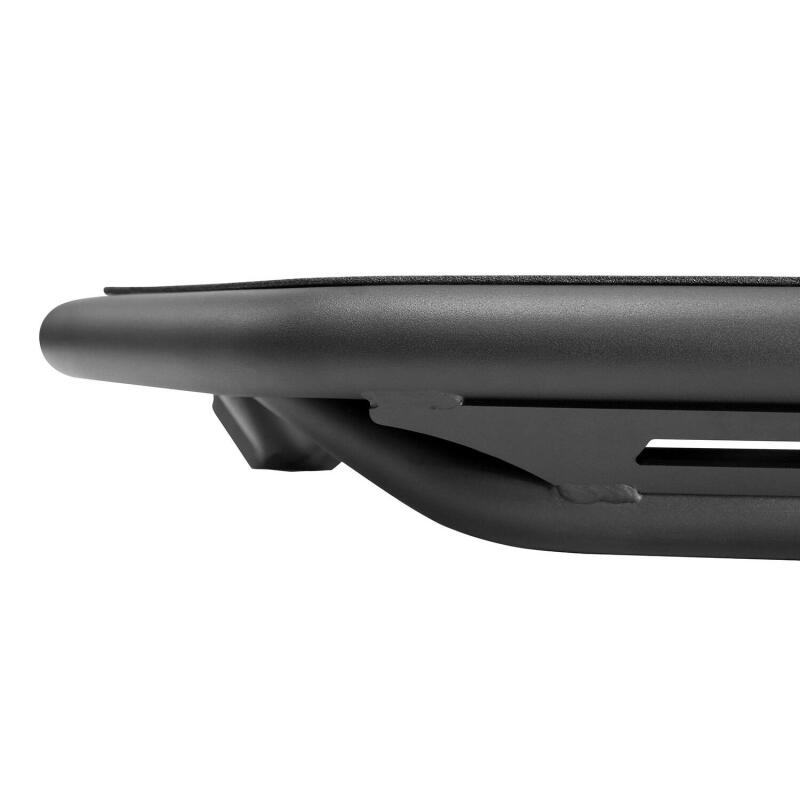 Westin Textured Black Triple Tube Rock Rail Steps: Jeep Wrangler JL Unlimited 2018-2024