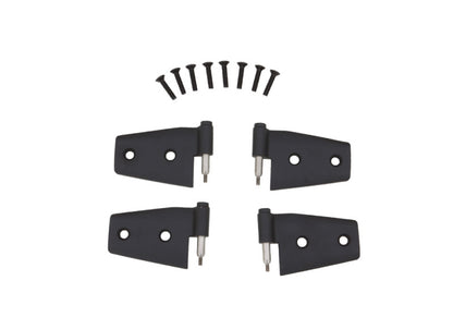 Rampage Door Hinges | Jeep Wrangler JK (87641)