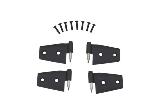 Rampage Door Hinges | Jeep Wrangler JK (87641)