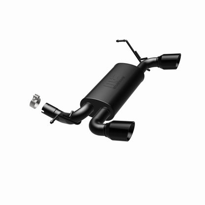 Magnaflow Street Series Axle-Back Perf Exhaust Dual Split Exit Black Tips (REAR): Jeep Wrangler JK 2007-2018 3.6L/3.8L