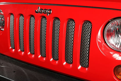 Rugged Ridge Satin Stainless Grille Insert | Jeep Wrangler JK / JL (07-25) (11401.22)