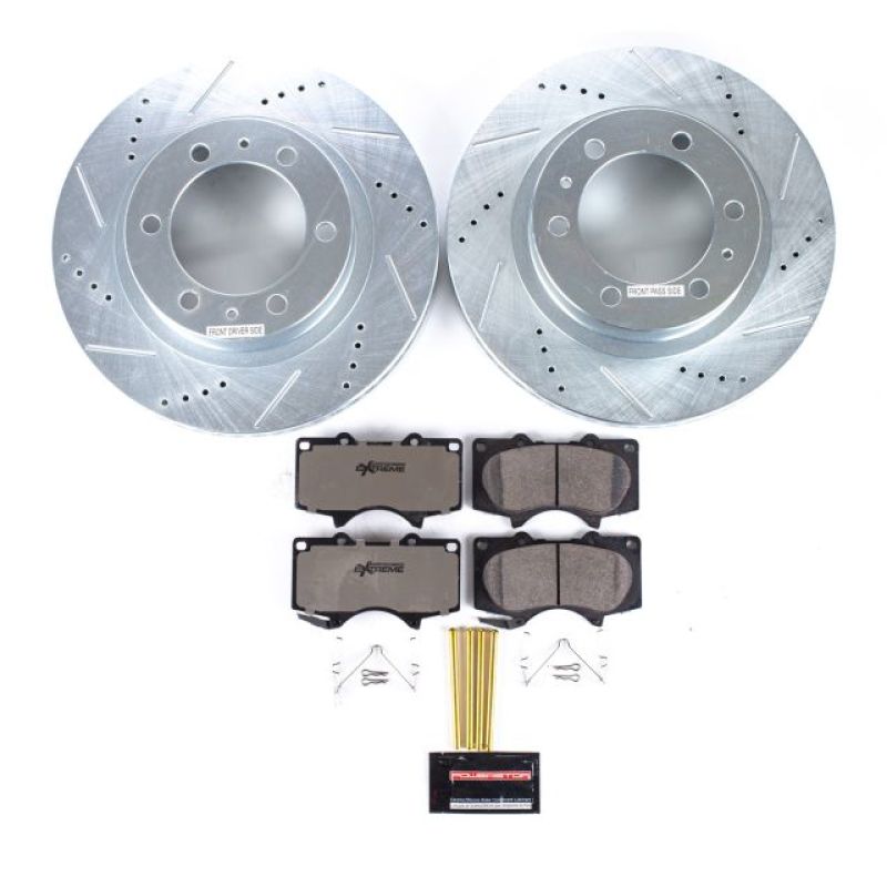 PowerStop Front Z36 Truck & Tow Brake Kit | Toyota 4Runner (03-09) (K137-36)
