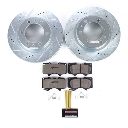 PowerStop Front Z36 Truck & Tow Brake Kit | Toyota 4Runner (03-09) (K137-36)