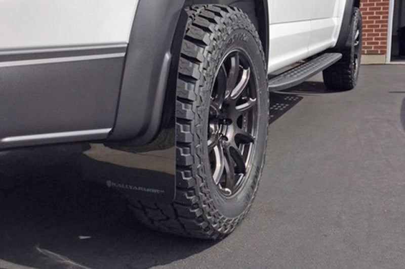 Rally Armor UR Mud Flaps | Ford F-150 Raptor (17-20) (MF53-UR-BLK/DGRY)