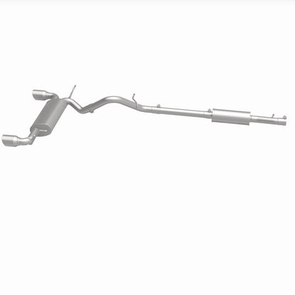 MagnaFlow Cat-Back Exhaust Black Tips (REAR): Jeep Wrangler 2012-2017 3.6L V6