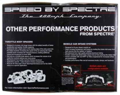 Spectre Performance Air Intake Kit (F/I): RAM 1500 2019-2024 5.7L VVT HEMI
