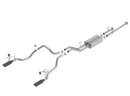Borla 14-18 Toyota Tundra 4.6L/5.7L V8 AT 2&4WD Crew Max Cat-Back Touring Exhaust | Toyota Tundra (14-21) (140638BC)
