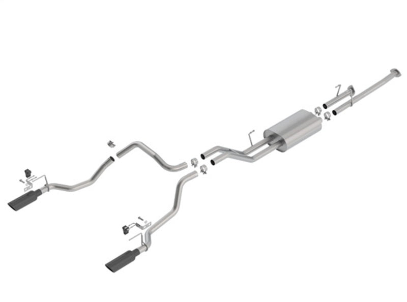 Borla 14-18 Toyota Tundra 4.6L/5.7L V8 AT 2&4WD Crew Max Cat-Back Touring Exhaust | Toyota Tundra (14-21) (140638BC)