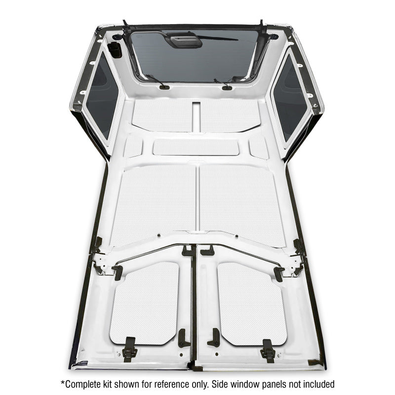 DEI Boom Mat Headliner White (INTERIOR): Jeep Wrangler Unlimited JL 2018-2026