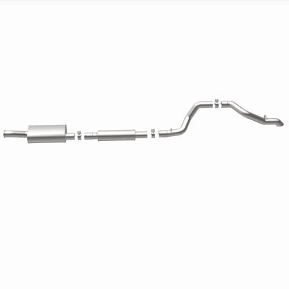 MagnaFlow Overland Cat-Back Perf Exhaust No-Tip Exit (REAR): Jeep Wrangler JL/JK 18-25 3.6L V6