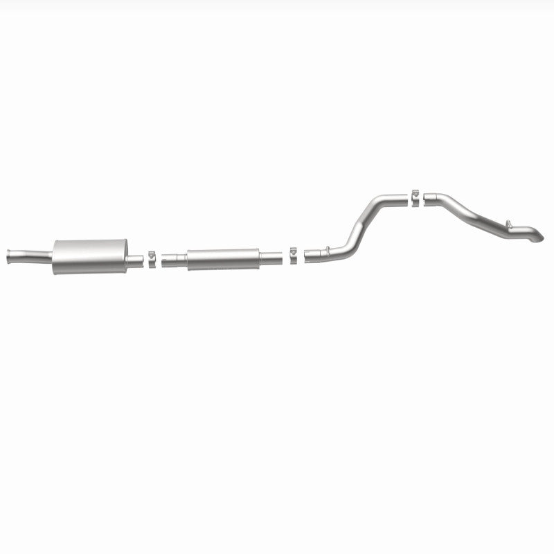 MagnaFlow Overland Cat-Back Perf Exhaust No-Tip Exit (REAR): Jeep Wrangler JL/JK 18-25 3.6L V6