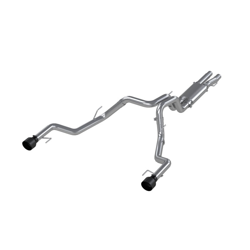 MBRP T409 3in Dual Rear Exit Resonator Back Exhaust | Ford F150 Raptor (17-20) (S5264409)