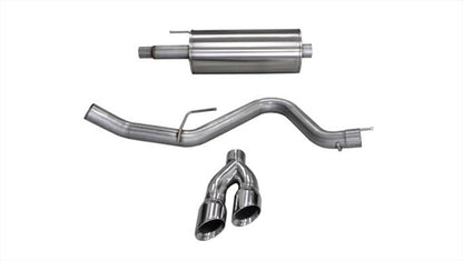 CORSA Sport Single Side Dual 4in Tips Exhaust | Ford F-150 (15-20) (14837)