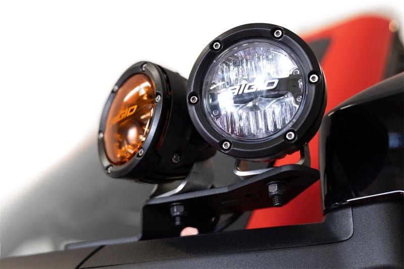 ADD Dual A - Pillar Ditch Light Brackets for 2021–2026 Ford Bronco & Bronco Raptor offroad accessory | Iron Ridge Offroad
