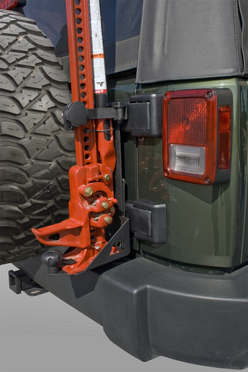 Rugged Ridge Off-Road Jack Mount Bracket: Jeep Wrangler (07-18)