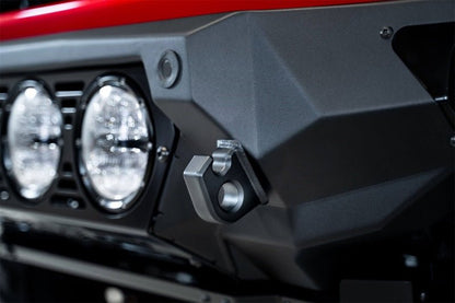 Addictive Desert Designs 2021+ Ford Bronco Bomber Front Bumper (w/ 3 Rigid 360 Mounts) Bumpers offroad accessory | Iron Ridge Offroad