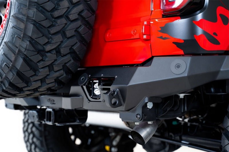 Addictive Desert Designs 2021+ Ford Bronco Bomber Rear Bumper Bumpers offroad accessory | Iron Ridge Offroad