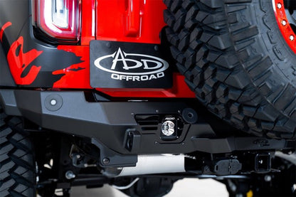 Addictive Desert Designs 2021+ Ford Bronco Bomber Rear Bumper Bumpers offroad accessory | Iron Ridge Offroad