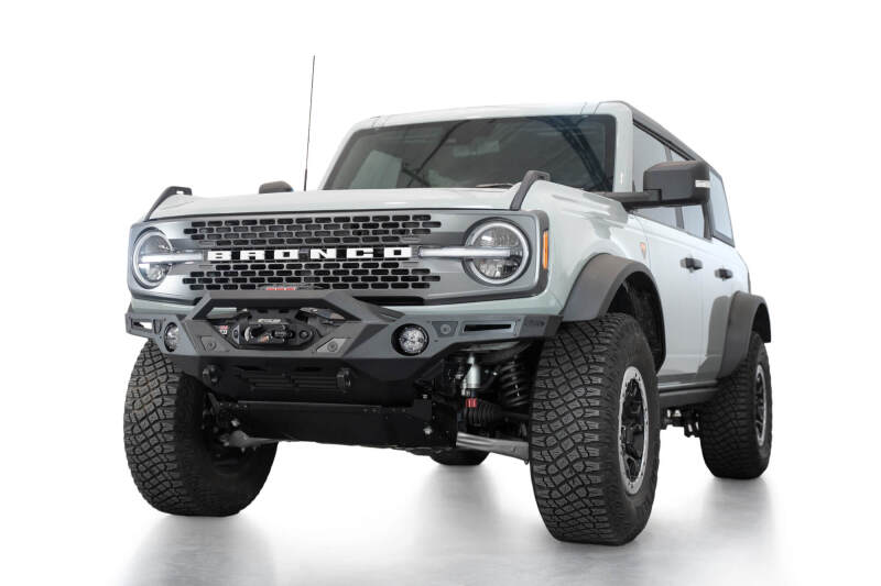Addictive Desert Designs 2021+ Ford Bronco Krawler Front Bumper Bumpers offroad accessory | Iron Ridge Offroad