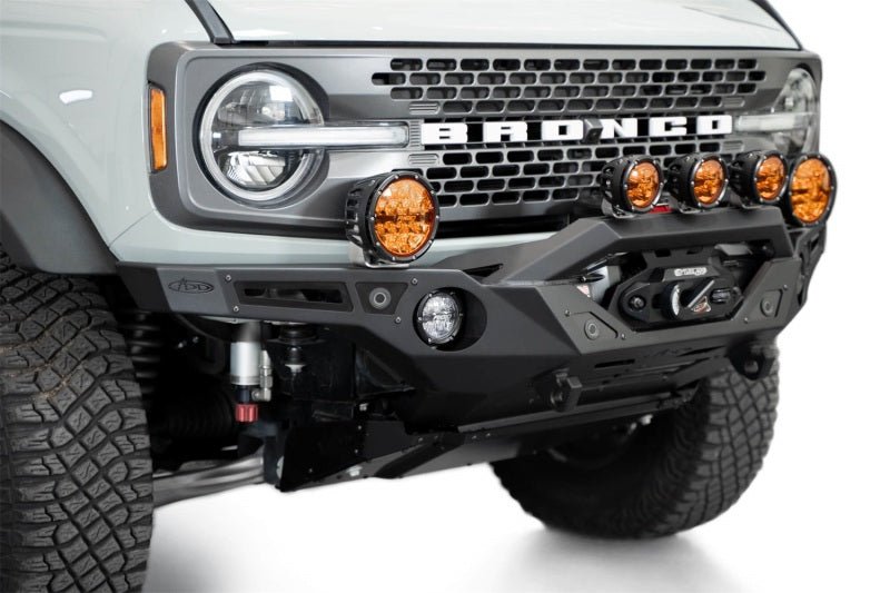 Addictive Desert Designs 2021+ Ford Bronco Krawler Front Bumper Bumpers offroad accessory | Iron Ridge Offroad