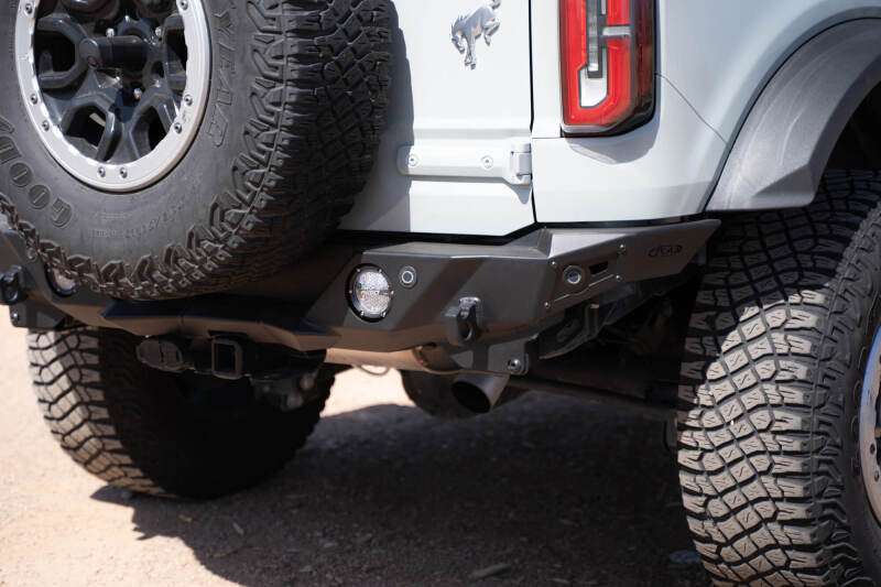 Addictive Desert Designs 2021+ Ford Bronco Krawler Rear Bumper Bumpers offroad accessory | Iron Ridge Offroad