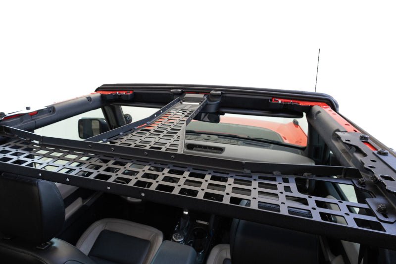 Addictive Desert Designs 2021+ Ford Bronco Overhead Molle Panels Interior Styling offroad accessory | Iron Ridge Offroad