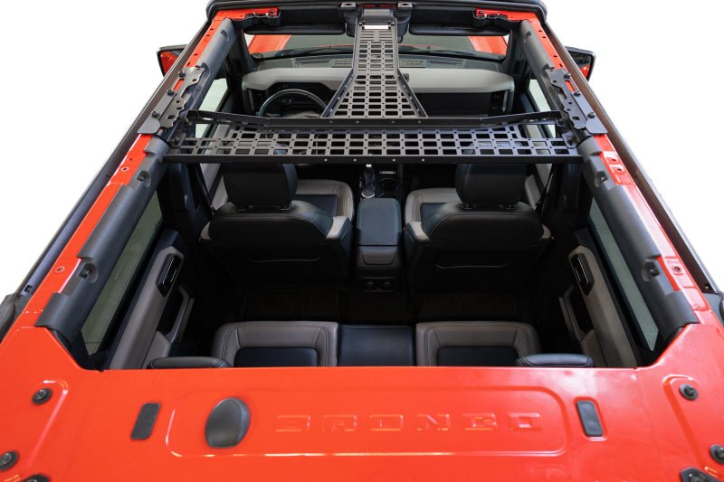 Addictive Desert Designs 2021+ Ford Bronco Overhead Molle Panels Interior Styling offroad accessory | Iron Ridge Offroad