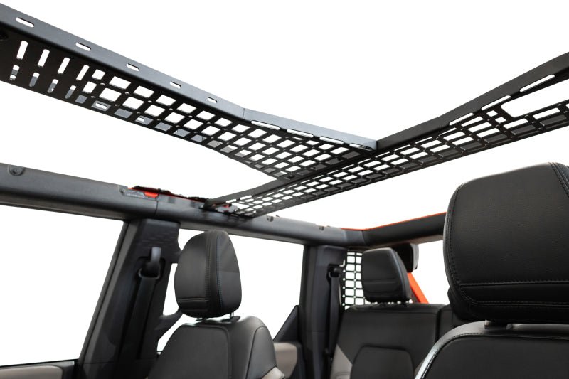 Addictive Desert Designs 2021+ Ford Bronco Overhead Molle Panels Interior Styling offroad accessory | Iron Ridge Offroad