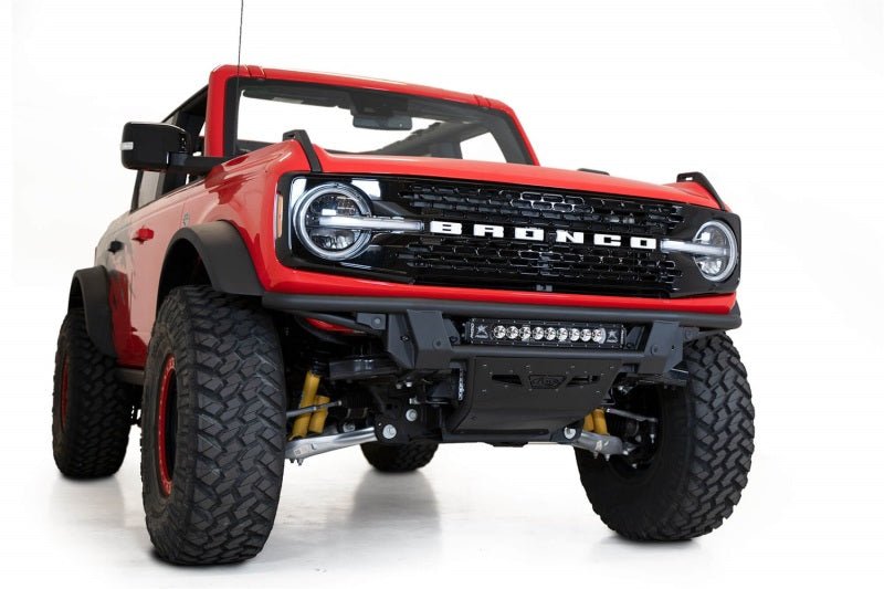 Addictive Desert Designs 2021+ Ford Bronco Pro Bolt - On Front Bumper Bumpers offroad accessory | Iron Ridge Offroad