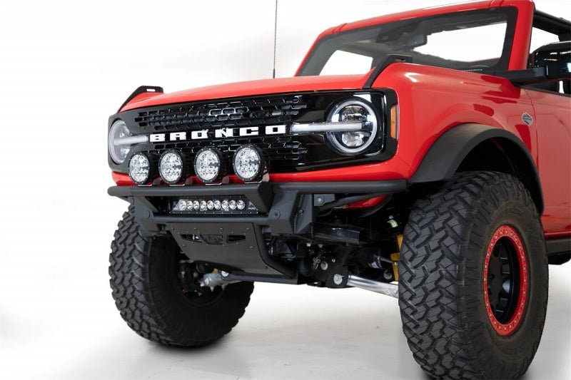 Addictive Desert Designs 2021+ Ford Bronco Pro Bolt - On Front Bumper Bumpers offroad accessory | Iron Ridge Offroad