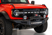 Addictive Desert Designs 2021+ Ford Bronco Rock Fighter Front Bumper - Hammer Black Bumpers offroad accessory | Iron Ridge Offroad