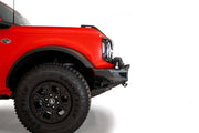 Addictive Desert Designs 2021+ Ford Bronco Rock Fighter Front Bumper - Hammer Black Bumpers offroad accessory | Iron Ridge Offroad