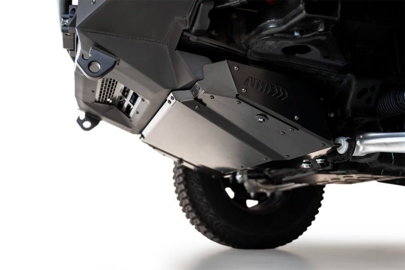 Addictive Desert Designs 2021+ Ford Bronco Rock Fighter Skid Plate (Use w/ Rock Fighter Front Bumper) Body Armor & Protection offroad accessory | Iron Ridge Offroad