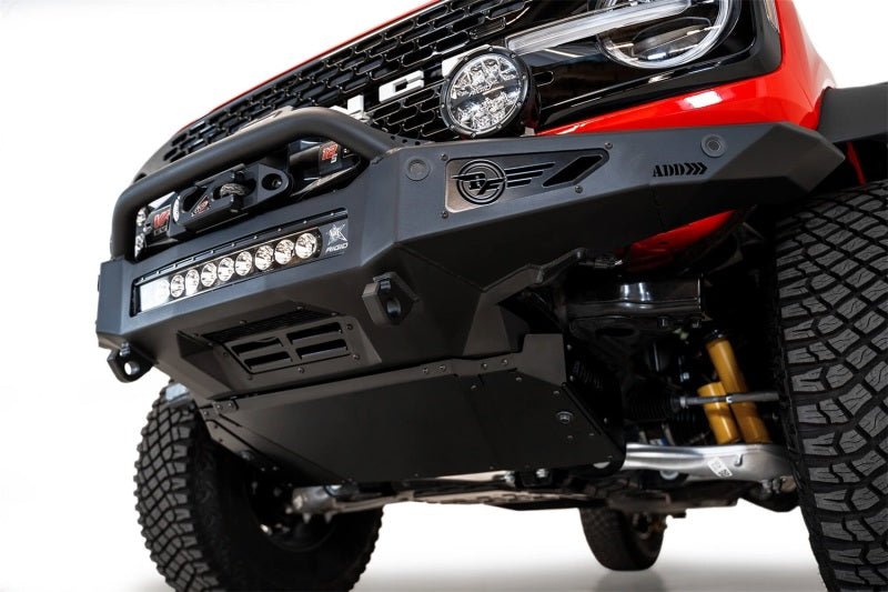 Addictive Desert Designs 2021+ Ford Bronco Rock Fighter Skid Plate (Use w/ Rock Fighter Front Bumper) Body Armor & Protection offroad accessory | Iron Ridge Offroad