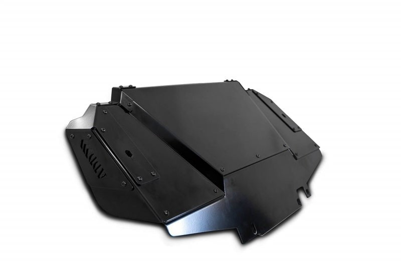 Addictive Desert Designs 2021+ Ford Bronco Stealth Fighter Front Bumper Skid Plate Kit Body Armor & Protection offroad accessory | Iron Ridge Offroad