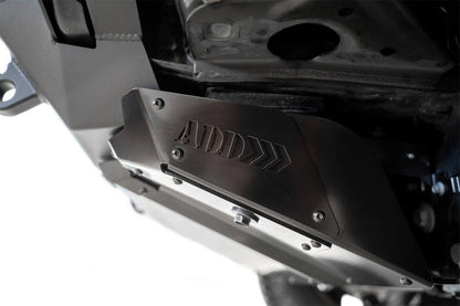Addictive Desert Designs 2021+ Ford Bronco Stealth Fighter Front Bumper Skid Plate Kit Body Armor & Protection offroad accessory | Iron Ridge Offroad